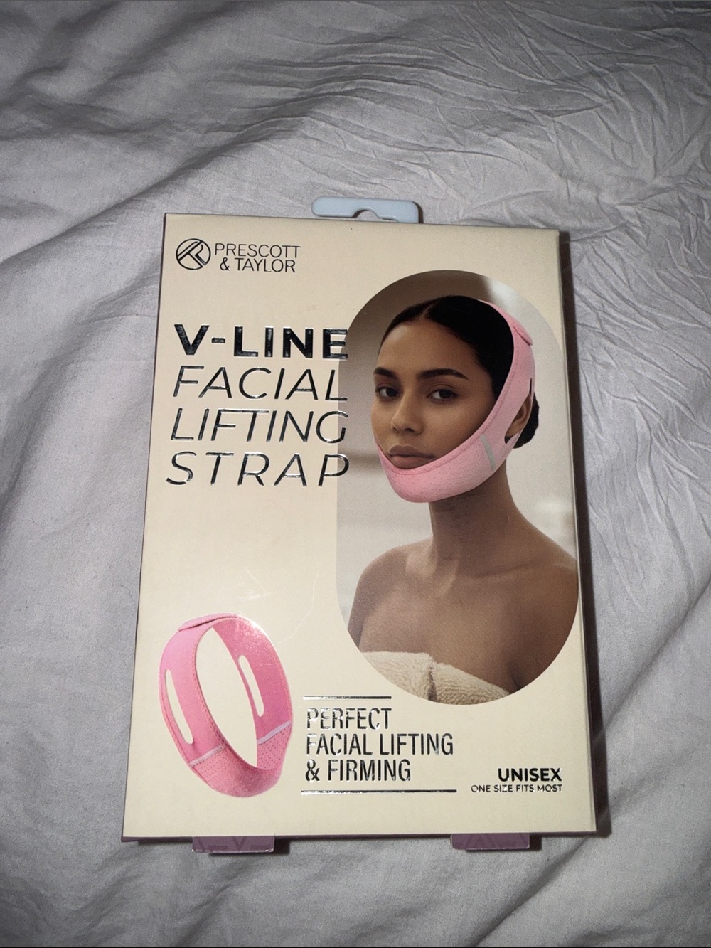 Pink V-Line Facial Lifting Strap